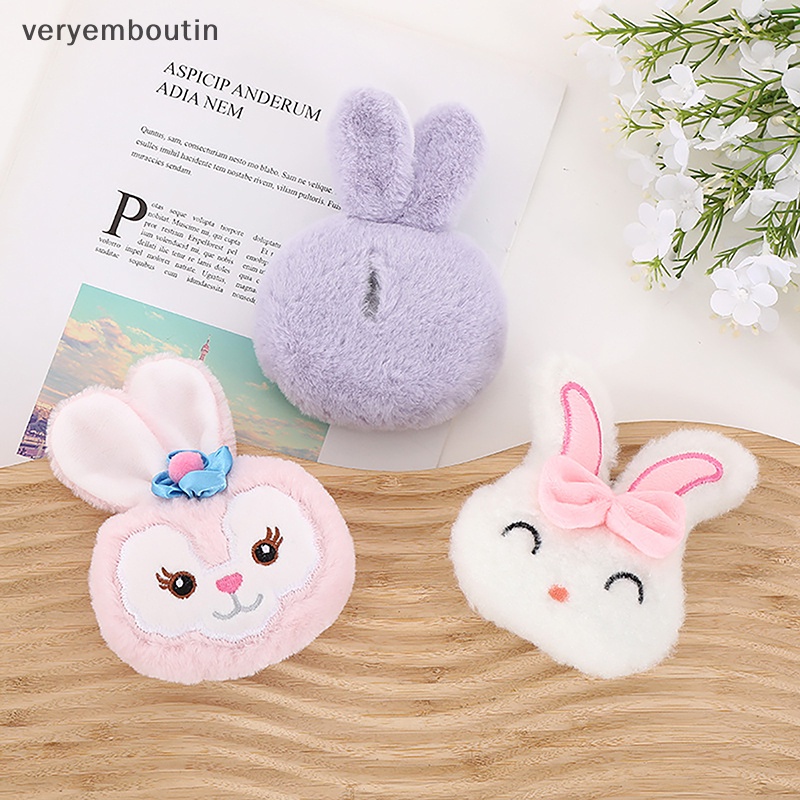 Trâm Cài Áo Hình Thỏ Hoạt Hình Nhồi Bông Dễ Thương