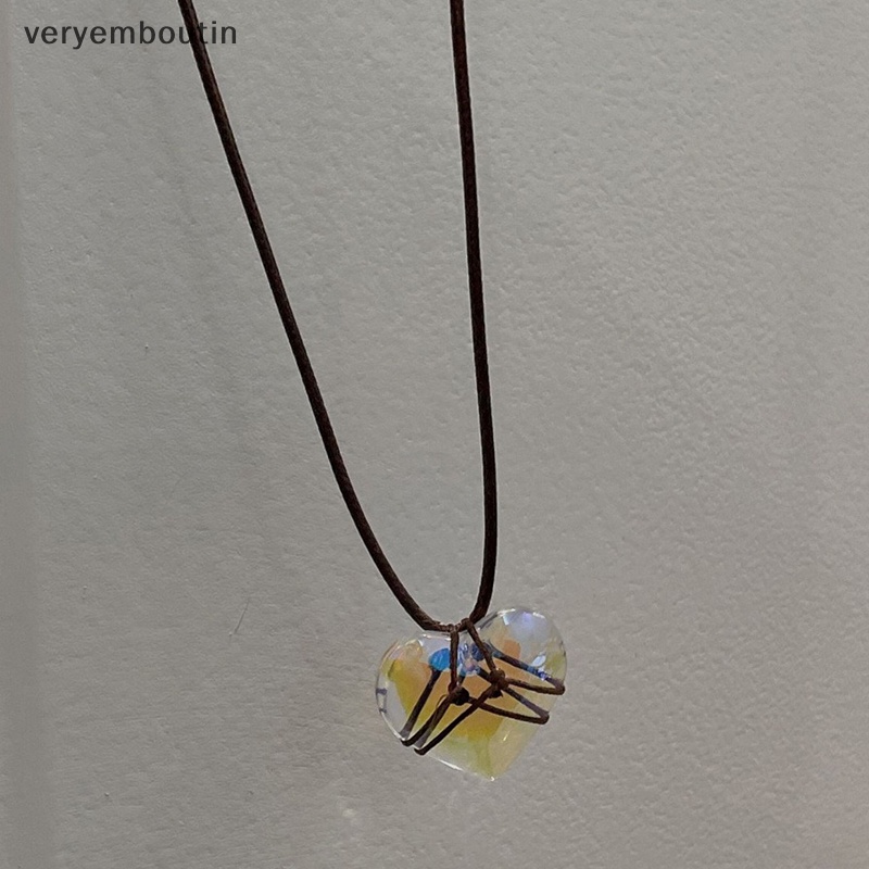 Vòng cổ Mặt Hình Trái Tim Dễ Thương Thời Trang Cho Cặp Đôi