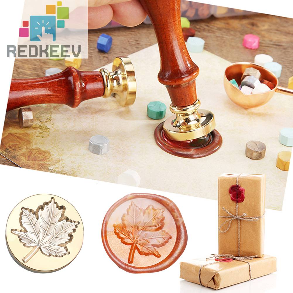 Con Dấu Đầu Đồng Tráng Men 3D 25mm Dùng Để Trang Trí Thiệp Cưới Thẻ