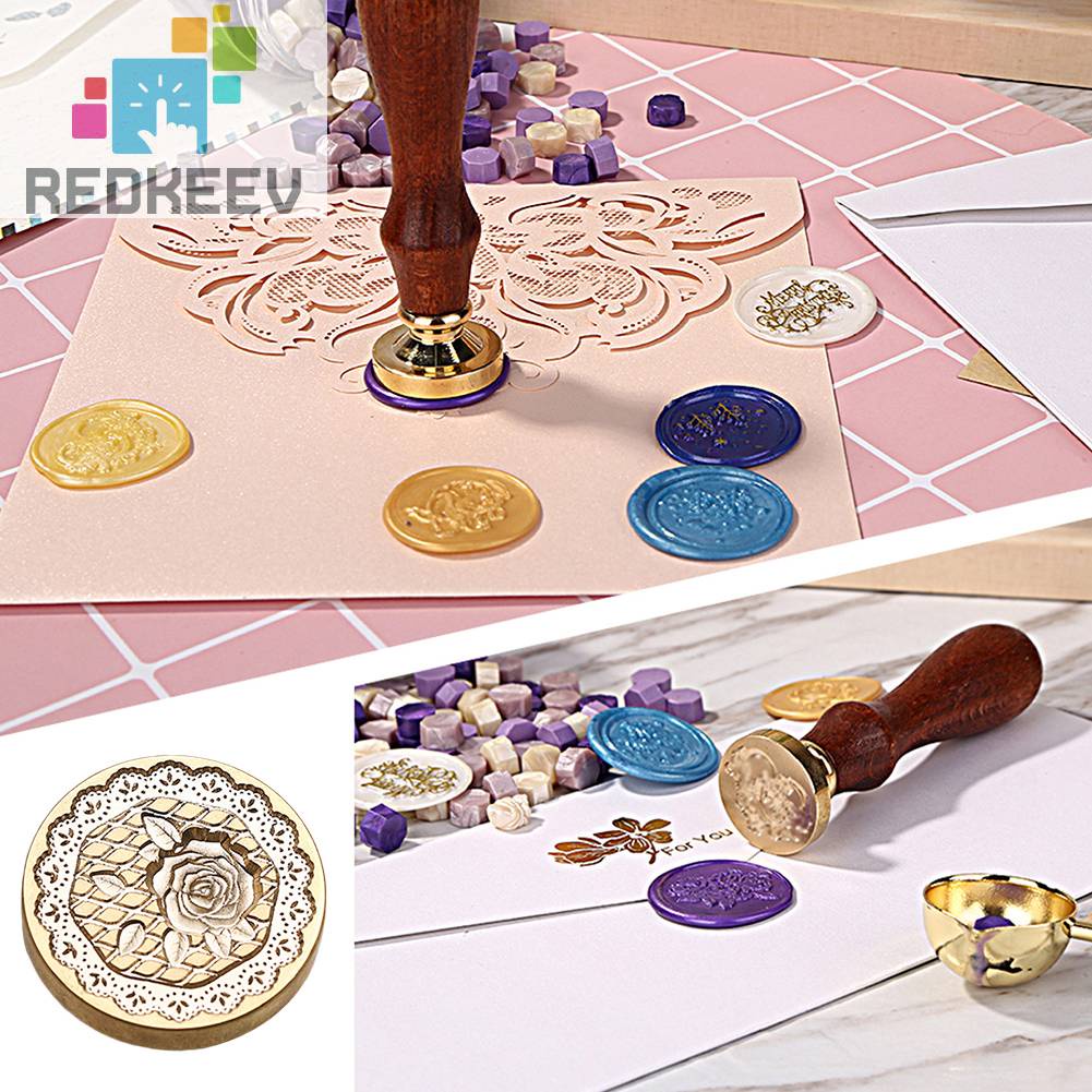 Đầu Ren Bằng Đồng Tráng Men Phong Cách Cổ Điển Dùng Trang Trí Sổ Tay