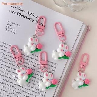 Móc khóa hình thỏ mini dễ thương