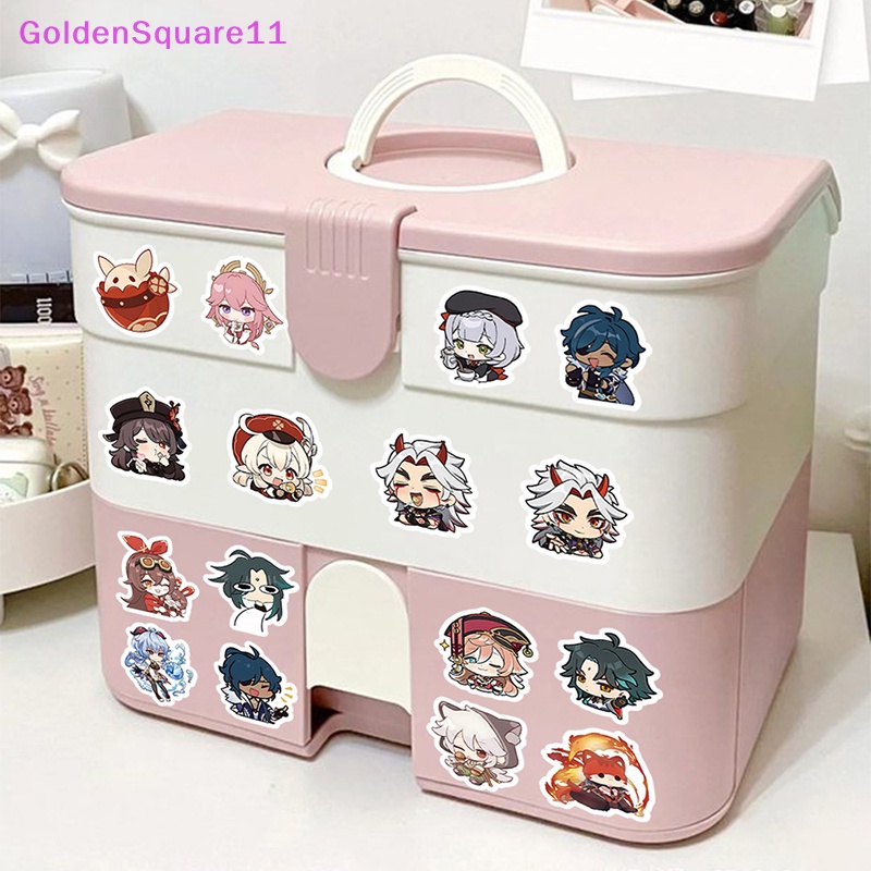 Bộ 60 Miếng Dán Trang Trí Tủ Lạnh Chống Thấm Nước Họa Tiết Hoạt Hình Graffiti