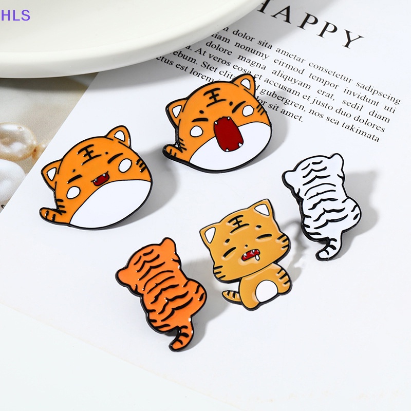 Ghim Cài Áo Hình Hổ / Gấu Trúc Hoạt Hình Đáng Yêu Chống Ánh Sáng Cho Nữ