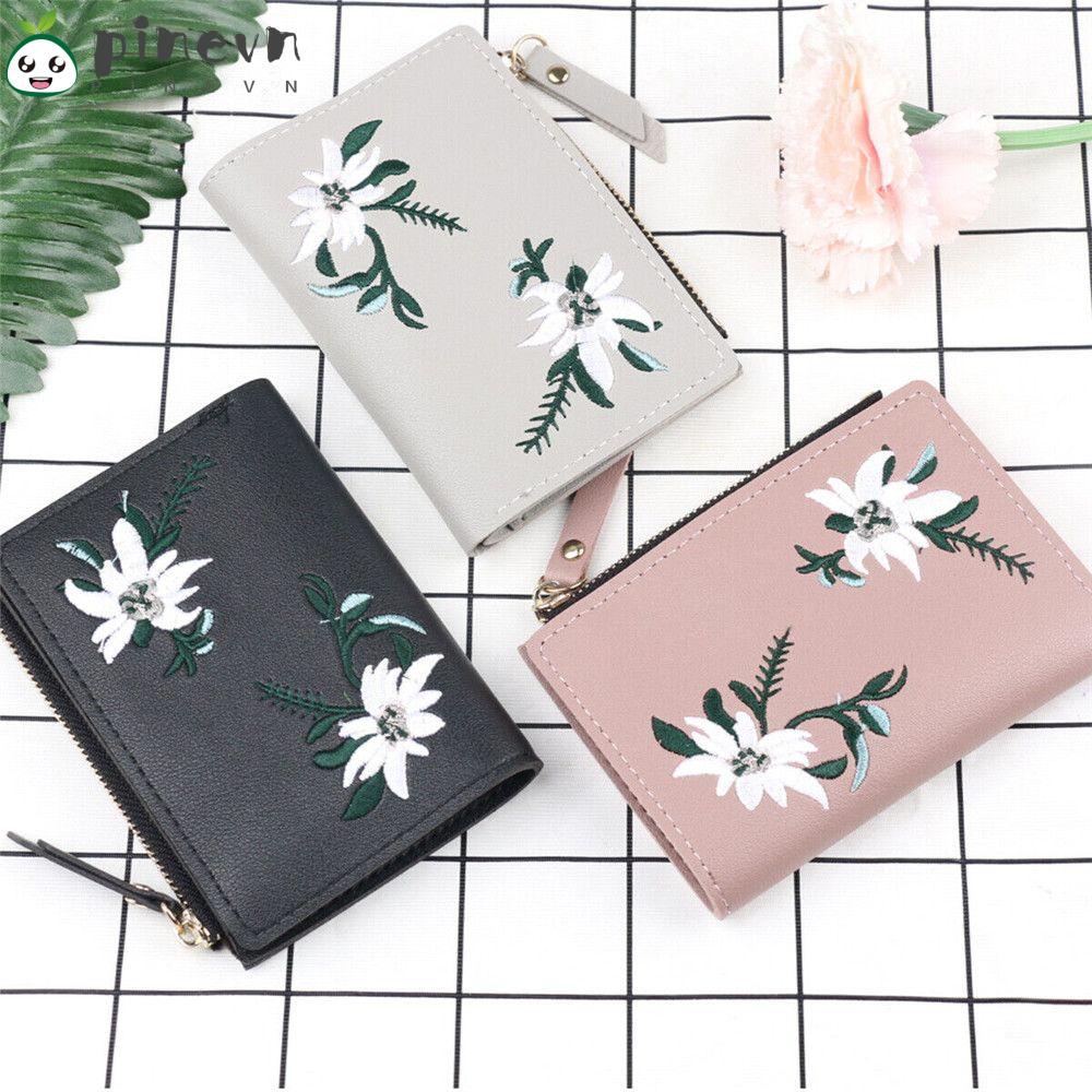 PINEVN Ốp Điện Thoại Đựng Tiền Xu Và Thẻ Có Khóa Kéo Gấp Gọn Tiện Lợi