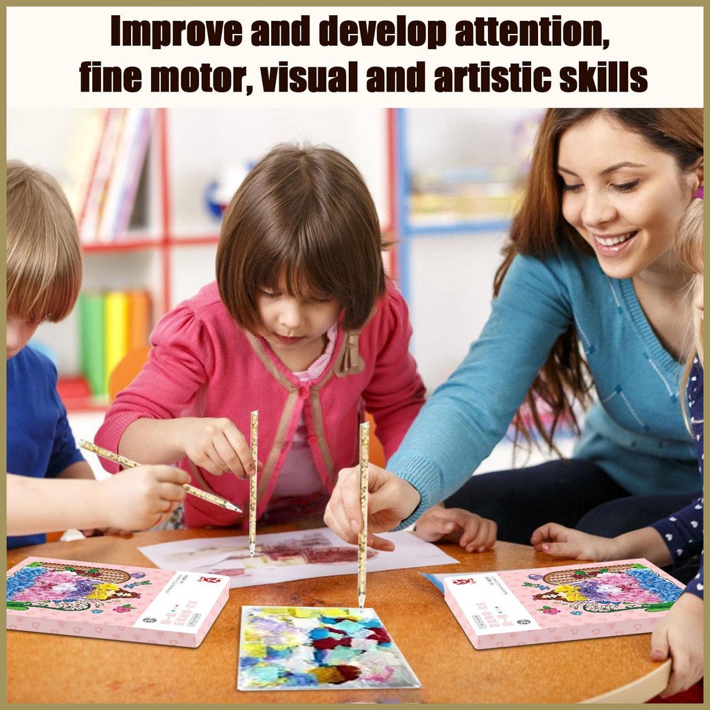 Sticker Dán Trang Trí Sách Hình Công Chúa paca3vn