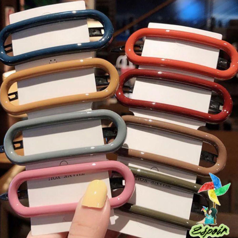 ESPO Kẹp Tóc Càng Cua Cỡ Lớn Không Đường May Thiết Kế Đơn Giản Cho