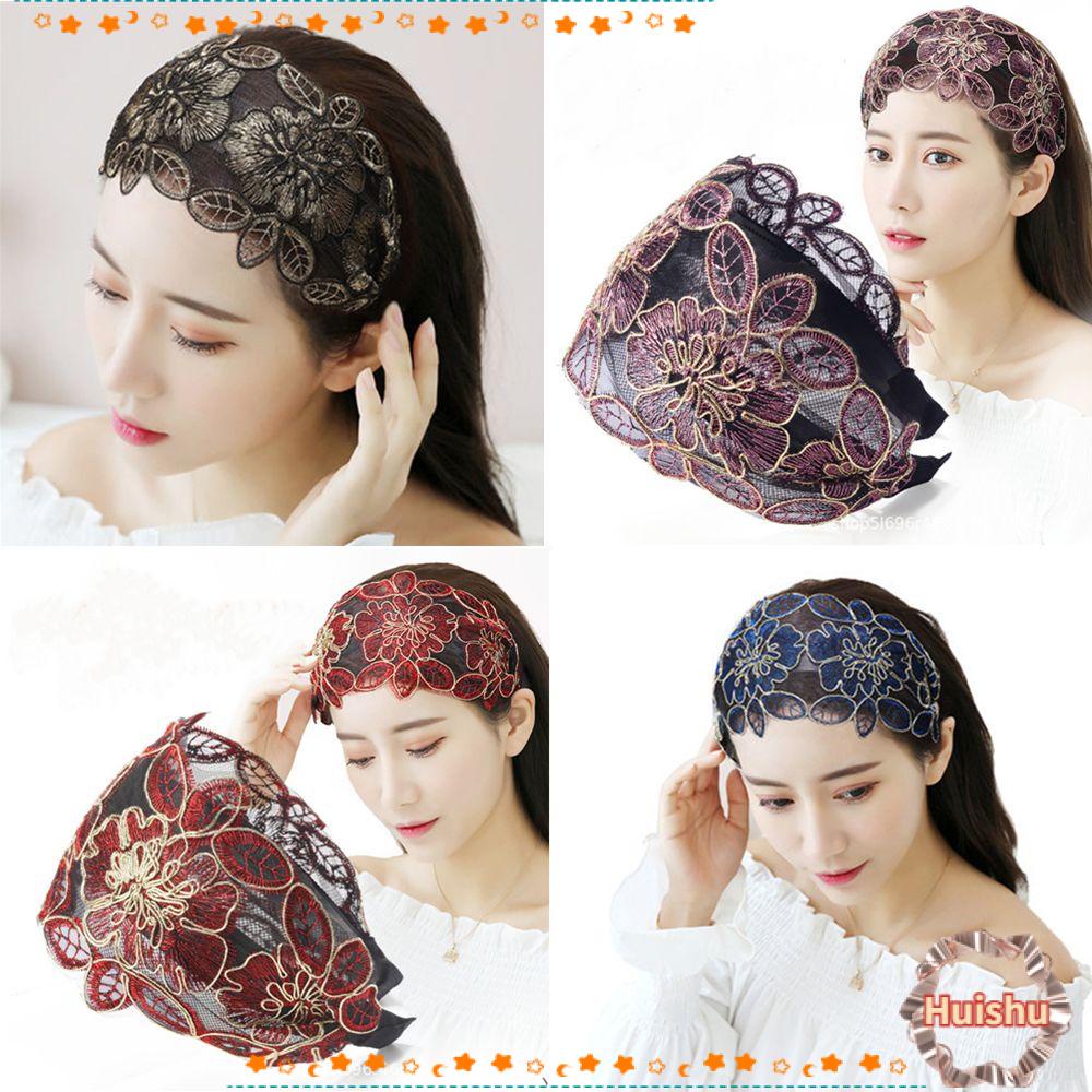 HS Băng Đô Ren Cài Tóc Phong Cách Vintage