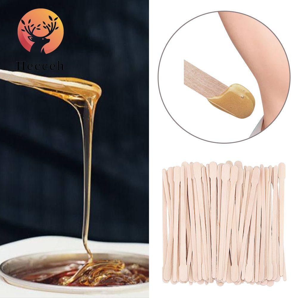 HECCEH Que Phết Sáp Tẩy Lông Mặt Và Lông Mày Dùng Một Lần Tiện Lợi