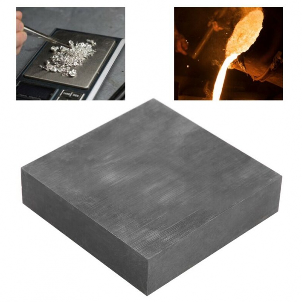 Khối Graphite Bền Màu Xám Chống Ăn Mòn 50x50x20mm