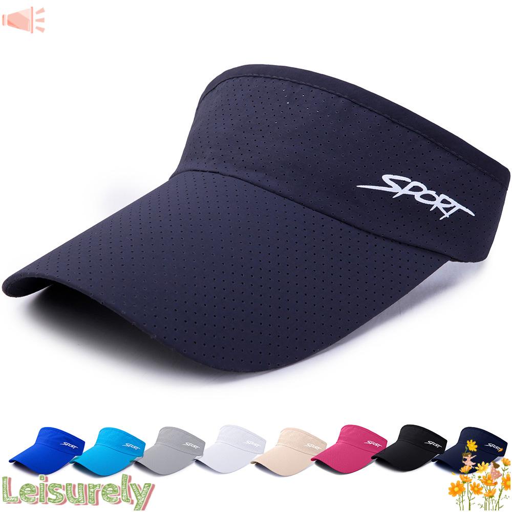 LEILY Mũ Lưỡi Trai Thể Thao Chống Nắng Mau Khô Thời Trang Cho Nam Nữ