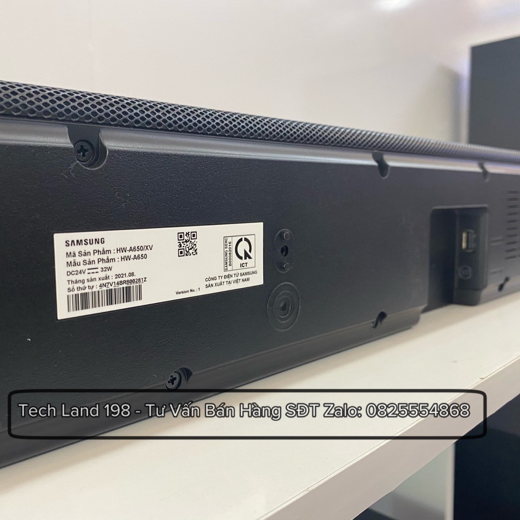 Loa Thanh Soundbar SAMSUNG HW-A650/XV 3.1 430W Hàng Chính Hãng