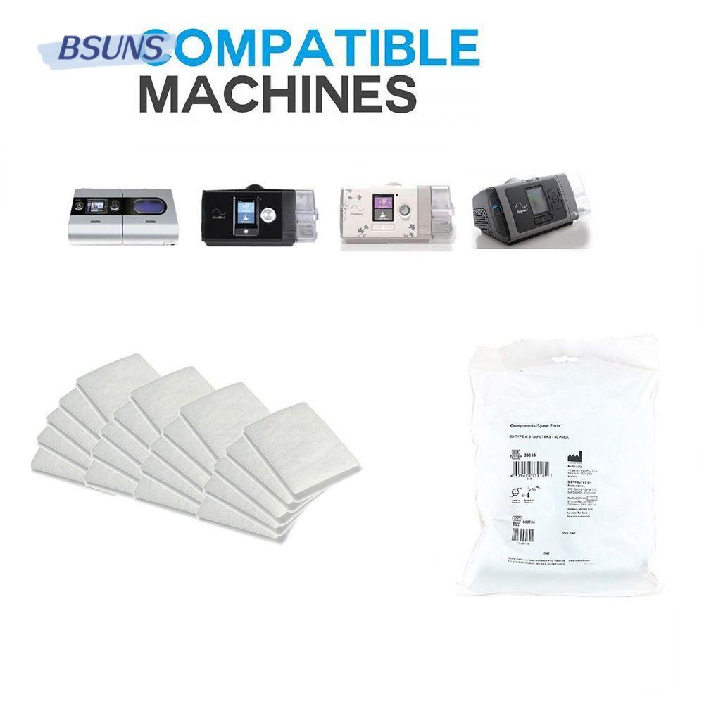 BSUNS Set 10 Bộ Lọc CPAP Siêu Mịn Thông Dụng Cho Máy Resmed Airsense
