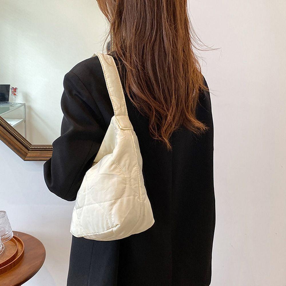 LOMBARD Túi Xách Cotton Cỡ Lớn Họa Tiết Kẻ Sọc Thanh Lịch Cho Đi Dã Ngoại