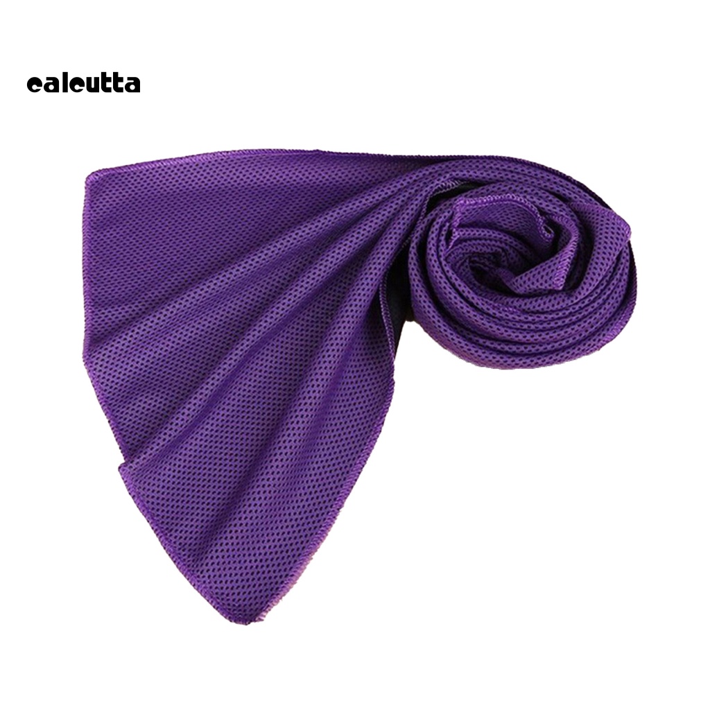 [calcutta] Khăn Cotton Nhẹ Làm Mát Tức Thì Khi Chơi Thể Thao Ngoài Trời