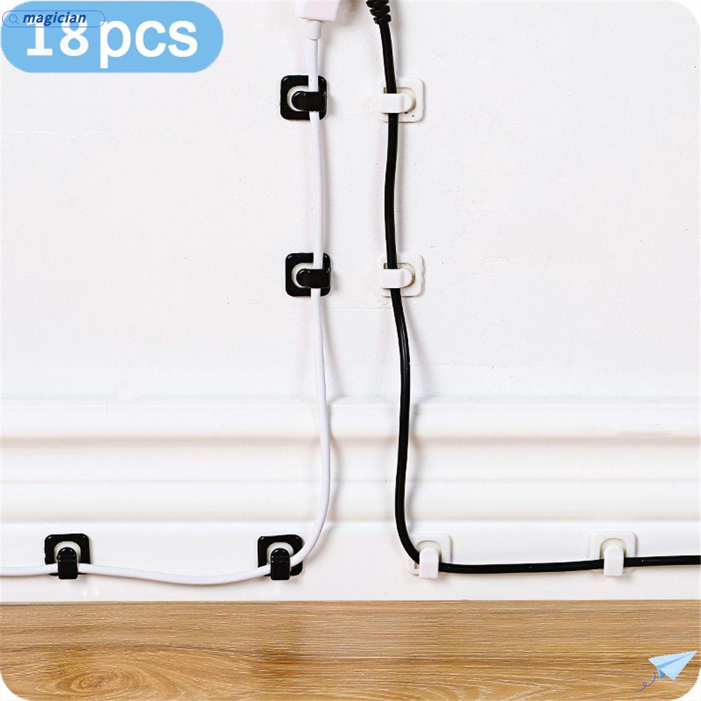 MAG Set 18 Khóa Cố Định Dây Cáp Gắn Tường Tiện Lợi