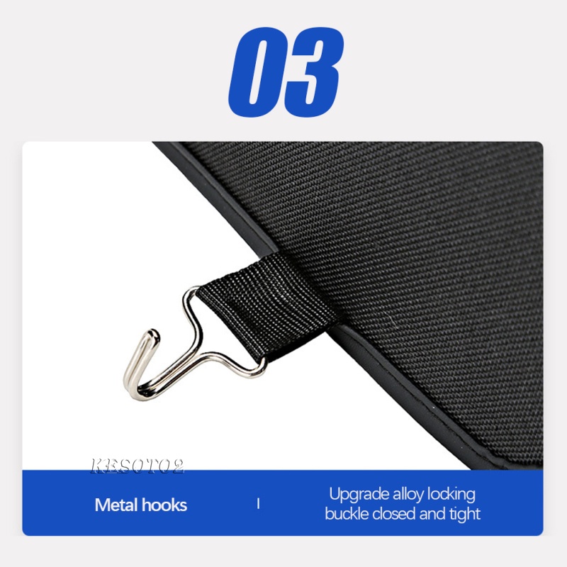 【COD】Túi Da PU Đựng Đồ Ăn Vặt / Điện Thoại Dạng Lưới Tự Động Chống Thấm Nước Có Móc Treo Cho Ghế Sau Xe Hơi