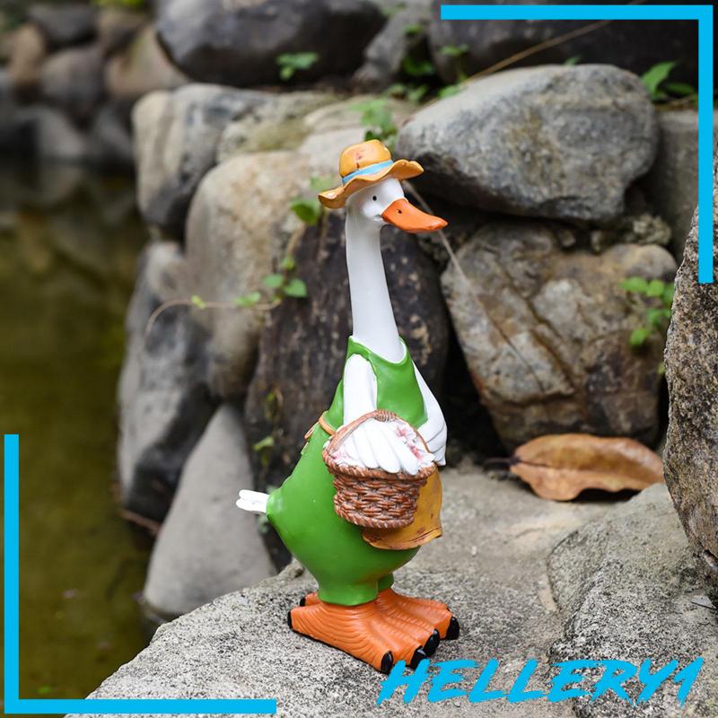 Đồ trang trí Vịt Bằng Resin Trang Trí Sân Vườn