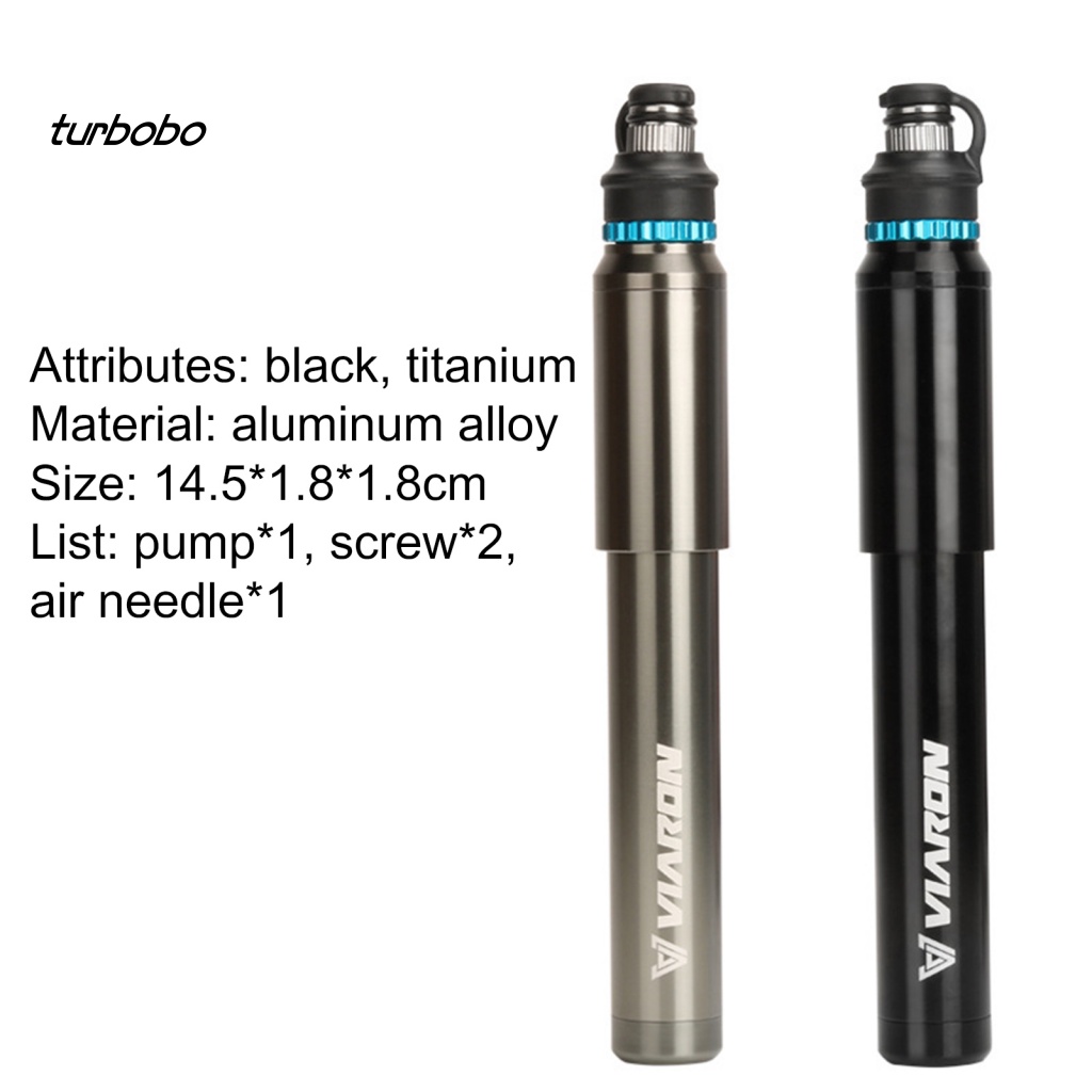 1 Bộ Bơm Xe Đạp Leo Núi Bằng Hợp Kim Nhôm Cao Cấp