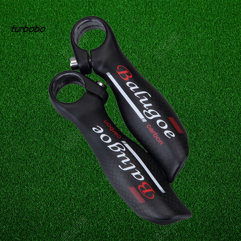 1 Cặp Còi Sợi Carbon Gắn Tay Lái Xe Đạp Chống Mài Mòn