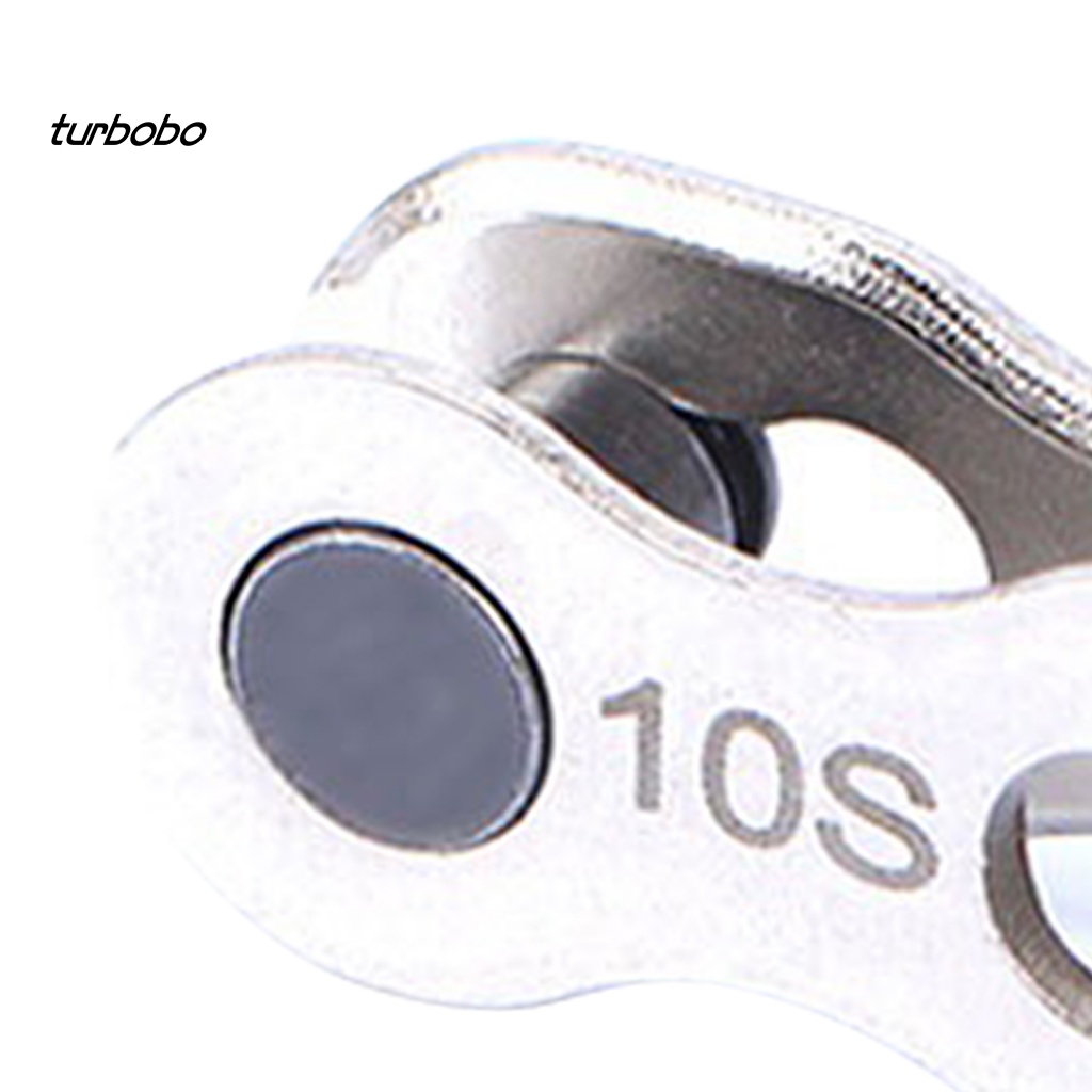 1 Cặp Khóa Xích Xe Đạp Mạ Điện Chống Gỉ Trọng Lượng Nhẹ