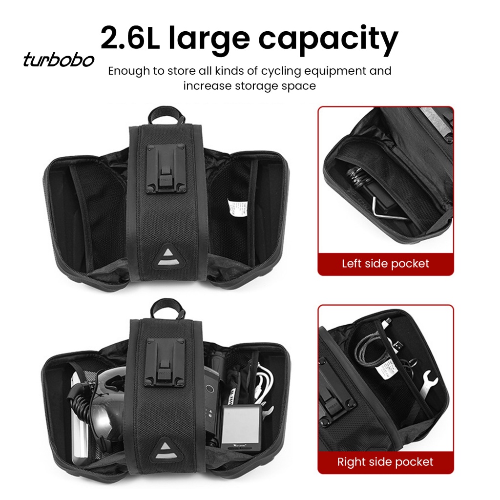 Túi Xe Đạp Leo Núi Bằng EVA Cứng Chống Nước Sức Chứa Lớn 26L Phản Quang Dễ Lắp Đặt