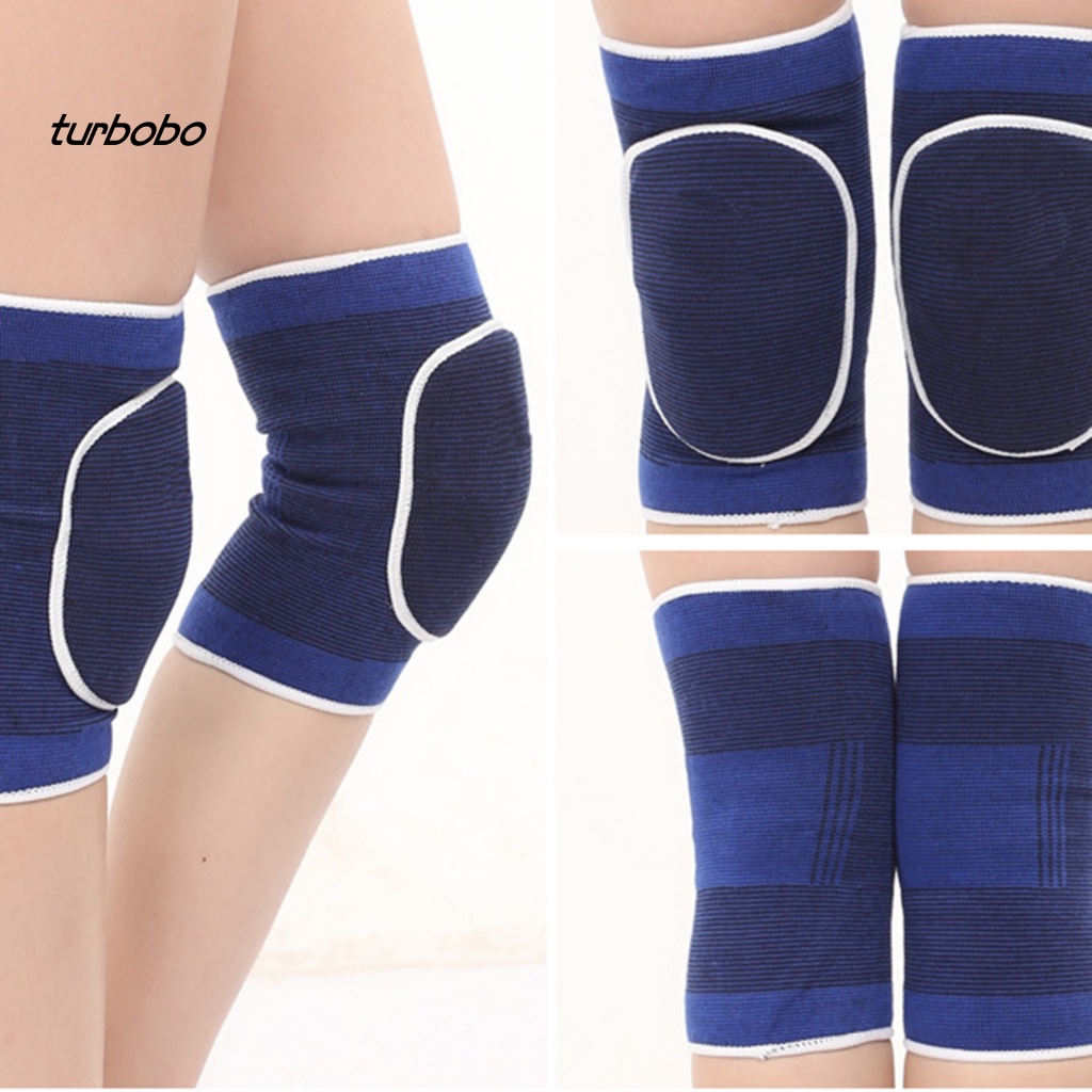 Set 2 Miếng Đệm Đầu Gối Vải Dệt Co Giãn Không Biến Dạng Dành Cho Bóng Đá