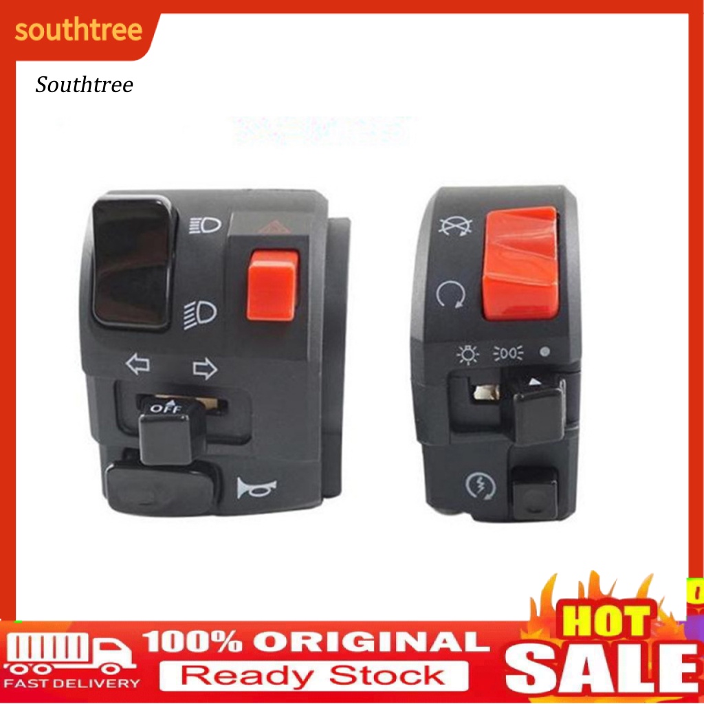 Set 2 Công Tắc Đèn + Còi Thông Dụng Cho Huanglong 300cc / 600cc