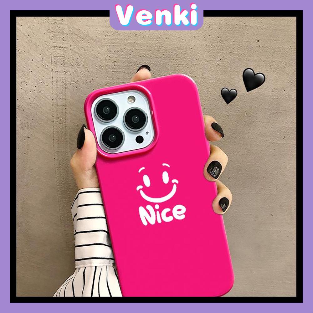 VENKI - Ốp Điện Thoại iPhone 11 TPU Bóng Hoa Hồng Đỏ Kẹo Bảo Vệ Chống Sốc Camera Soft Simple Smile Tương thích với iPhone 14 13 Pro max 12 Pro Max xr xs 7 8 Plus