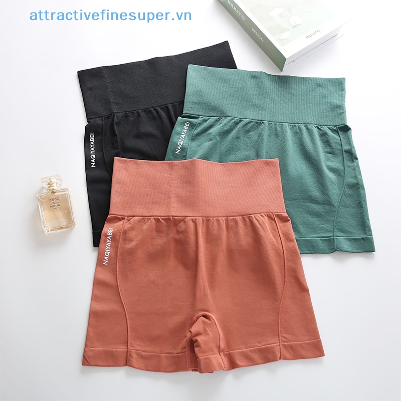 Quần ngắn đi xe đạp Lưng Cao Định Hình Giấu Bụng AFS