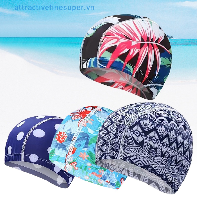 Afs Mũ Bơi Nylon Co Giãn Siêu Mỏng Bảo Vệ Tai Cho Nam Nữ