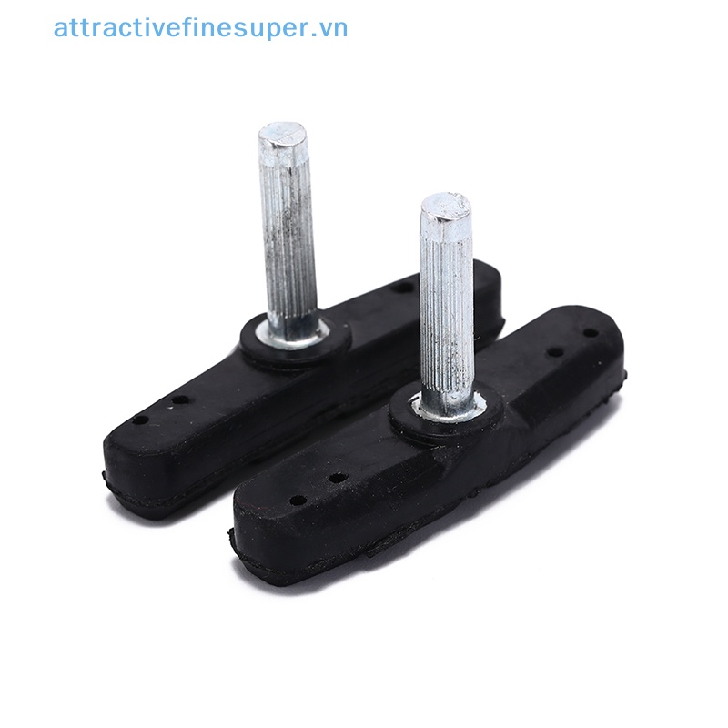 1 Cặp Má Phanh Xe Đạp Chữ V Bằng Cao Su Áo Khoác Thời Trang Trẻ Trung Cá Tính