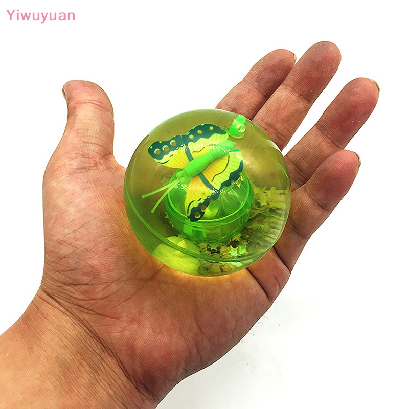 1 Quả Bóng Nảy Đàn Hồi Có Đèn LED Phát Sáng Nhiều Màu Cho Bé