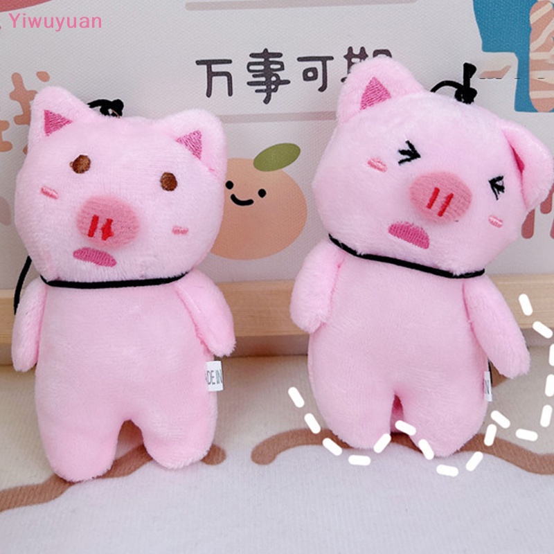 Móc Khóa Hình Heo Nhồi Bông Dễ Thương Mới