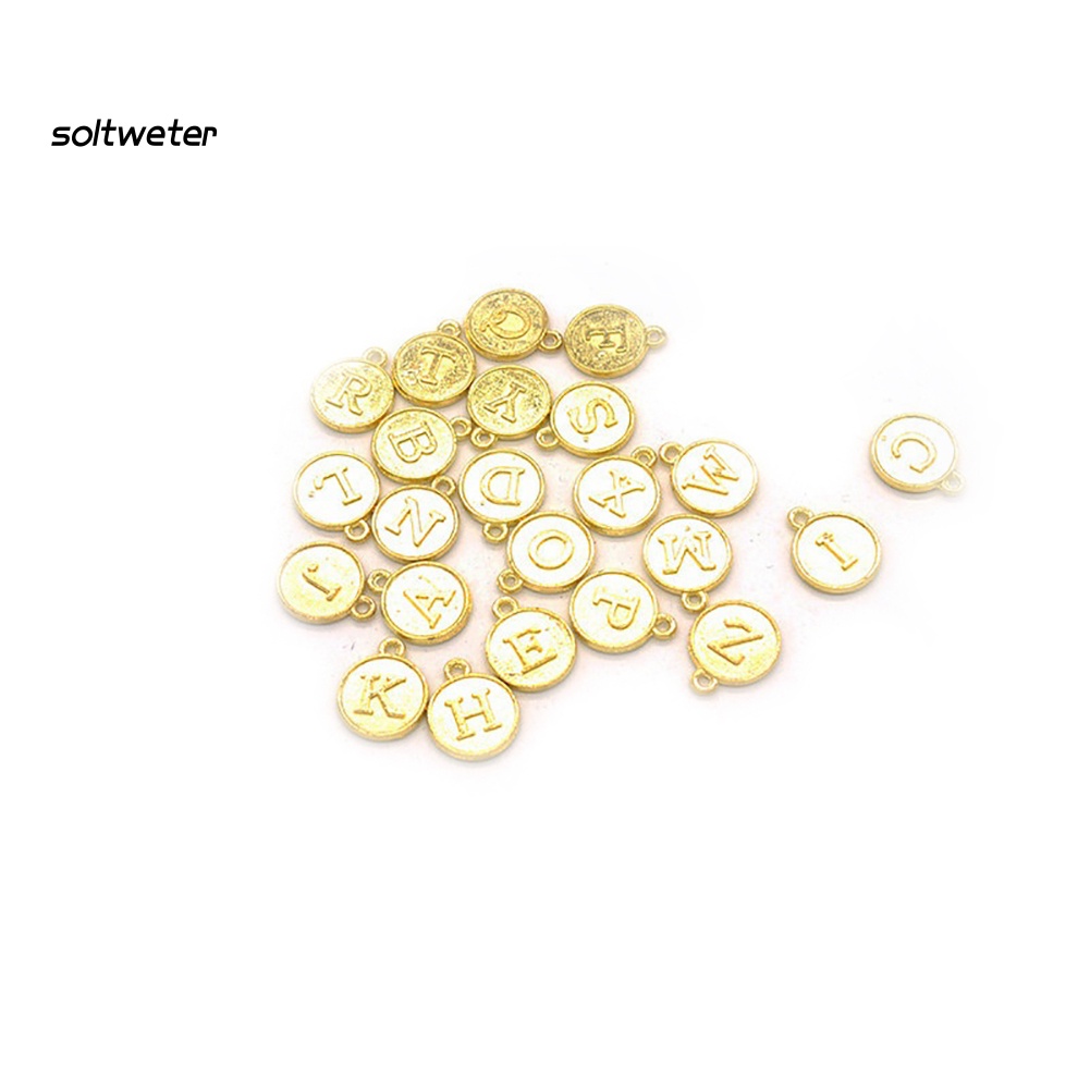 Bộ 26 Mặt Dây Chuyền Hình Chữ Cái Alphabet Từ A-Z