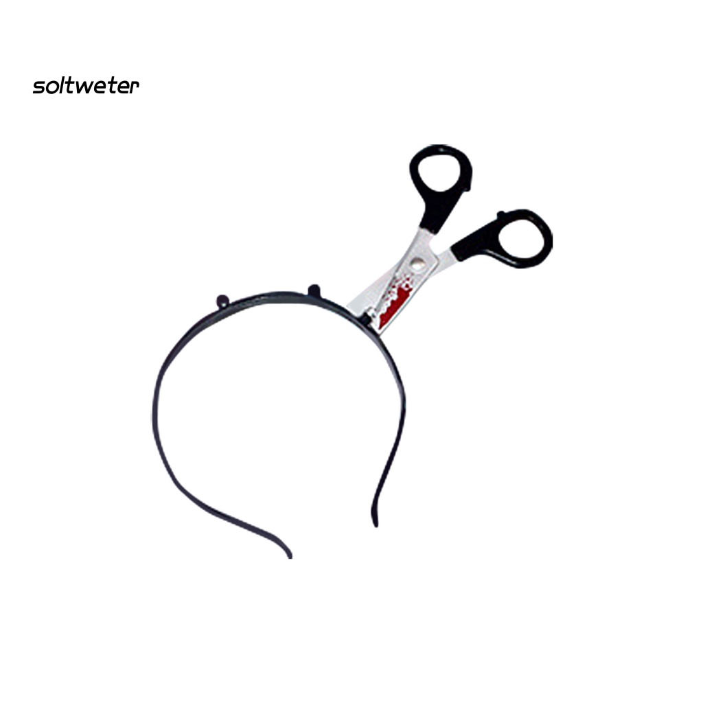 Băng Đô Cài Tóc Hình Dao Nhựa Vui Nhộn