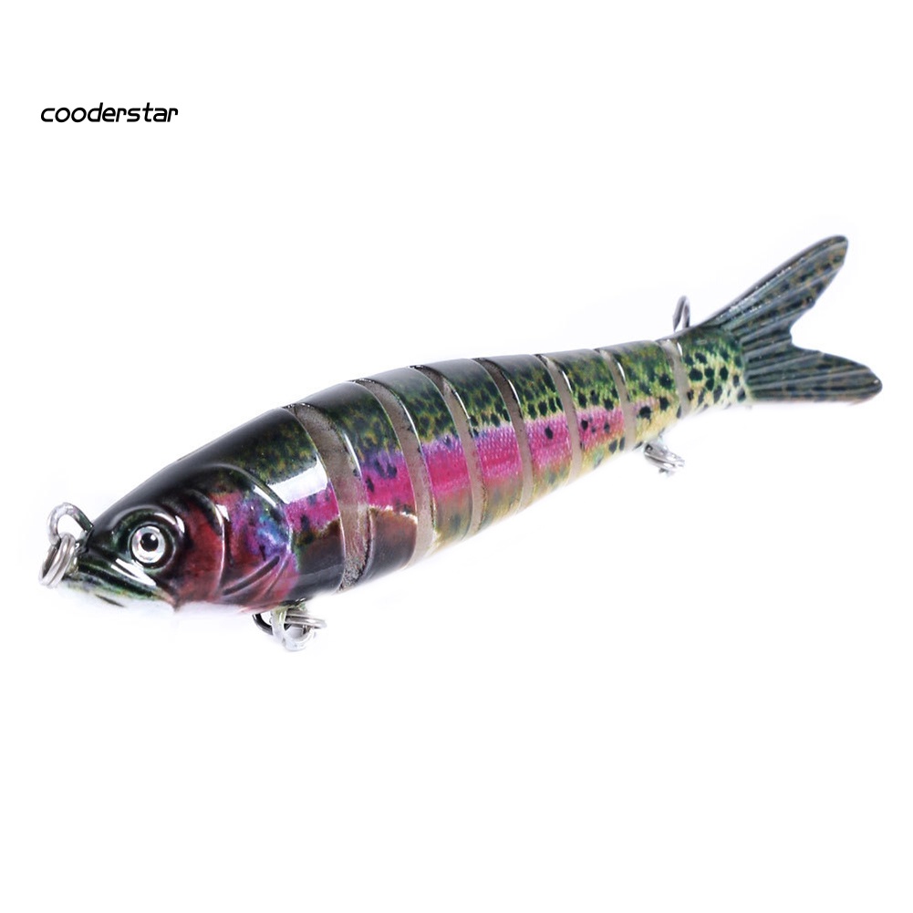 Mồi Câu Cá Giả Cứng Nhiều Khớp Nối 10cm 11g