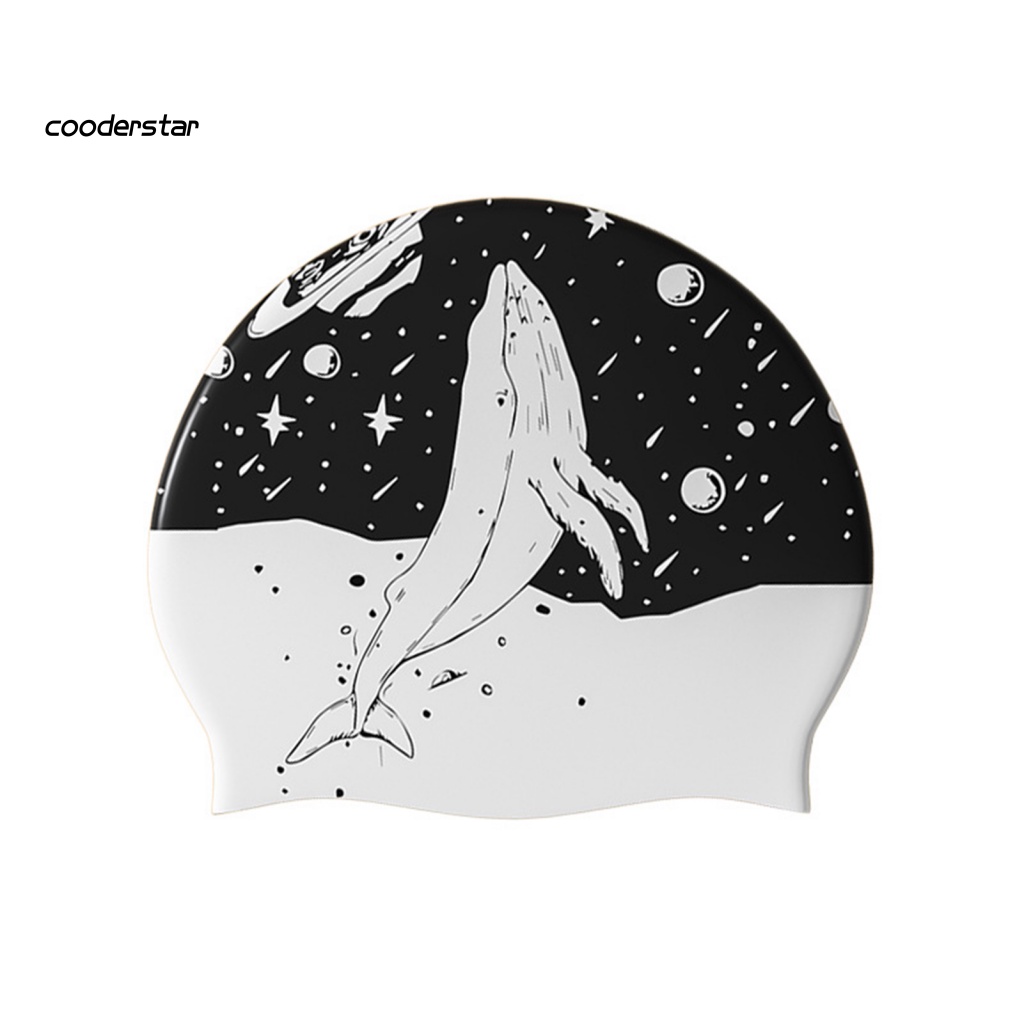 Mũ Bơi Silicone Hai Mặt Độ Co Giãn Cao Thoải Mái Chống Thấm Nước