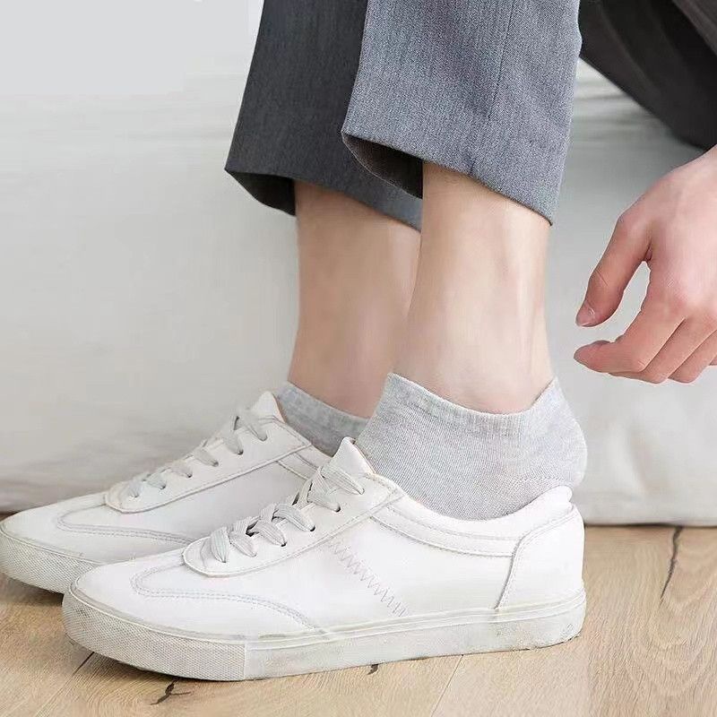 Đôi Vớ Chống Mồ Hôi Thoáng Khí Màu Sắc Đơn Giản Dành Cho Nam