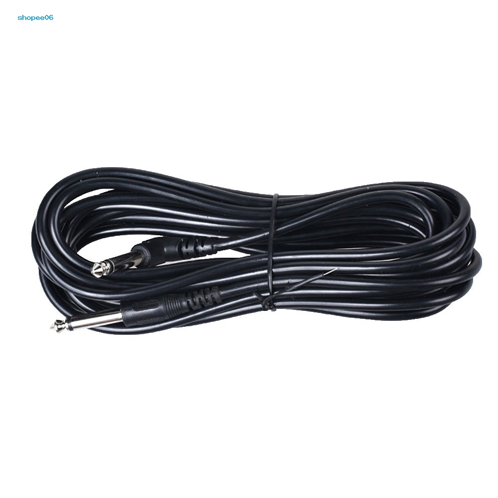 1 Dây Cáp Nối Khuếch Đại Âm Thanh Cho Đàn Guitar Điện 10ft 3m 90 Độ