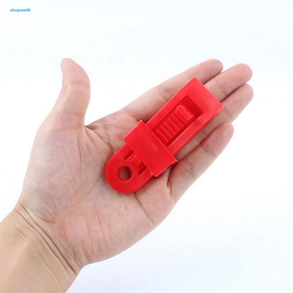 Kẹp Cố Định Lều Chống Gió Bằng PP Màu Sắc Trơn Tiện Dụng Mang Theo Du Lịch Cắm Trại