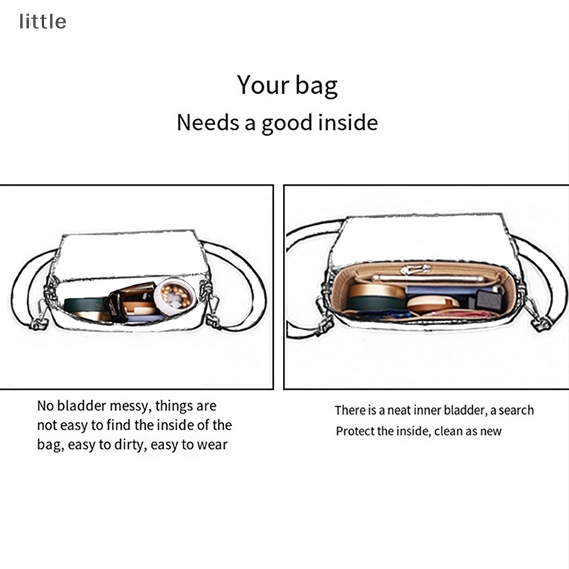 Túi Xách Tay Nhiều Ngăn Bằng Vải Nỉ Dành Cho Nữ