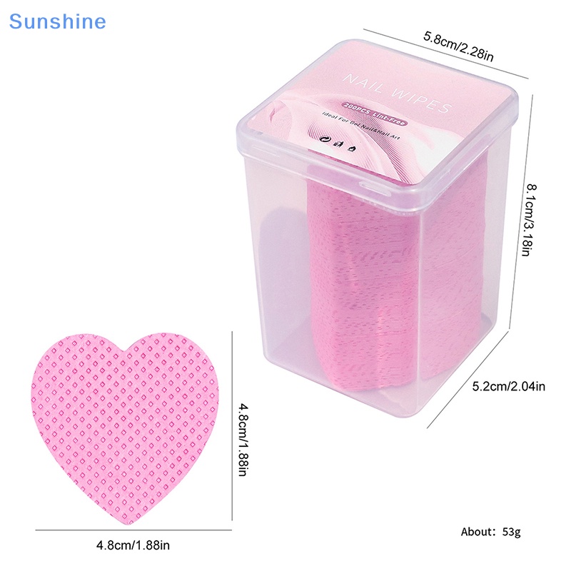 Set 200 Bông Tẩy Sơn Móng Tay Tiện Lợi