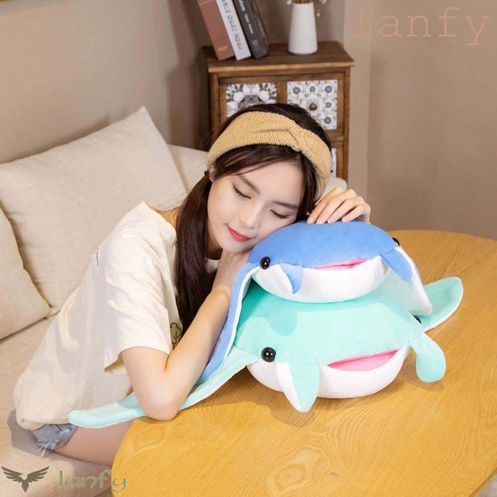 LANFY Đồ chơi nhồi bông Hình Động Vật Mềm Mại Đáng Yêu Cho Bé