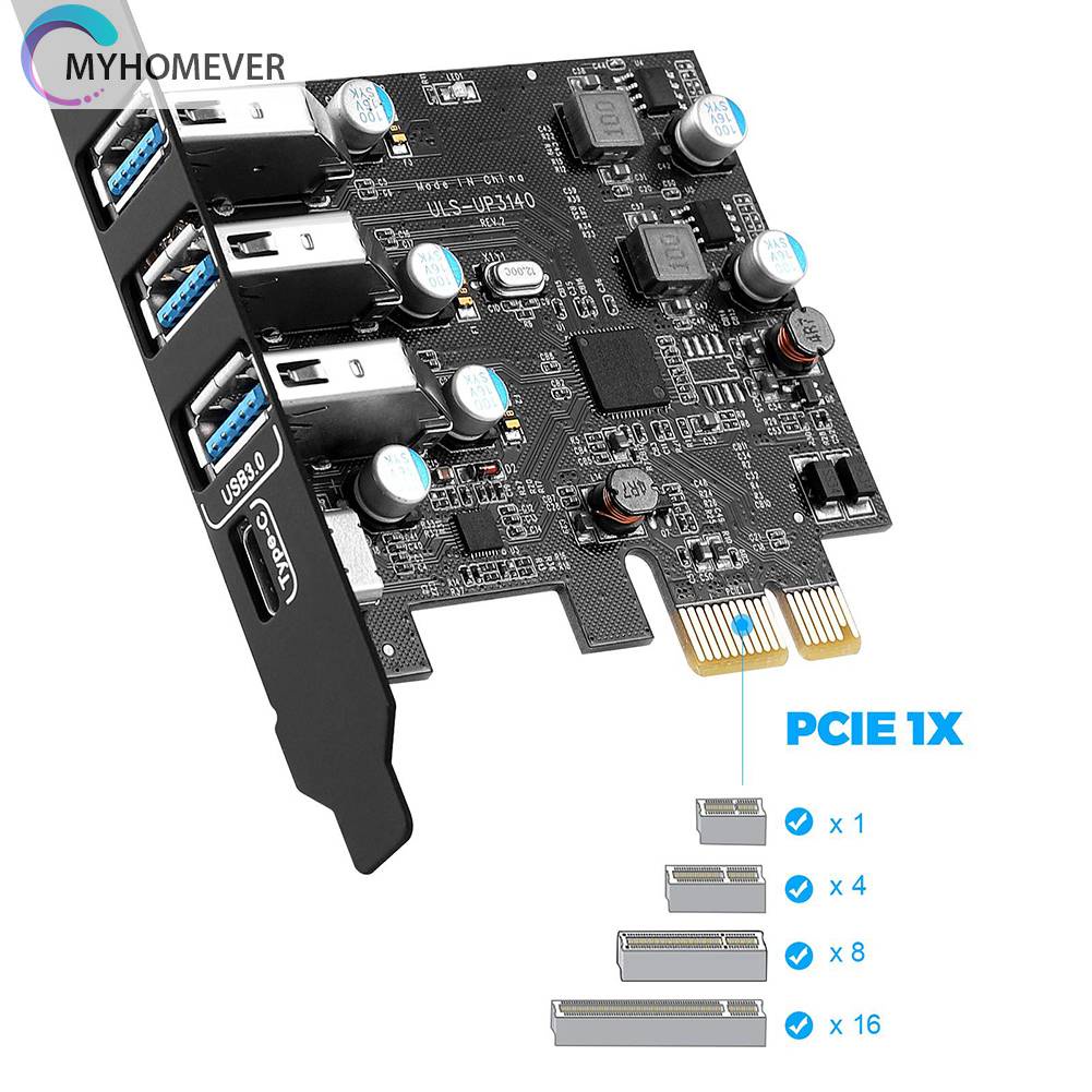 Bảng Mạch Điều Khiển Mở Rộng 5Gbps Cho Windows7 / 8 / 10 / XP / Server 2008