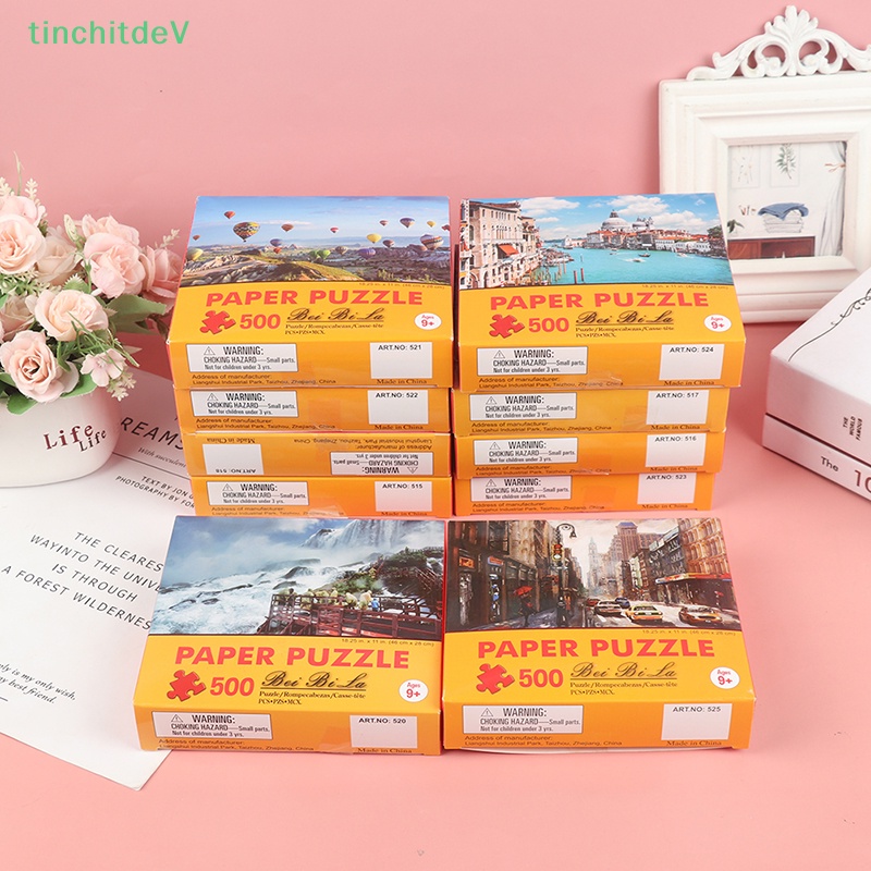 [TinchitdeV] 500 Mảnh Ghép Tranh Phong Cảnh Jig Cho Người Lớn Và Trẻ Em [Mới]