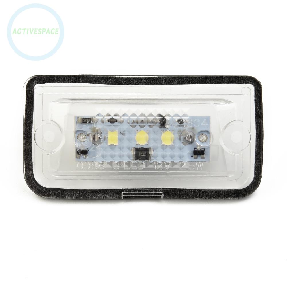 ⚡READYSTOCK⚡License Plate Lights Auto Exterior LED For Mercedes C-Class W203 Sedan