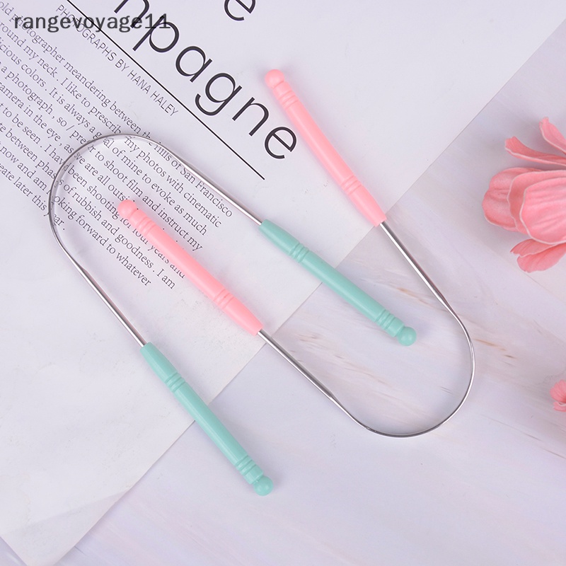 Dụng Cụ Nạo Làm Sạch Lưỡi Bằng Thép Không Gỉ Chăm Sóc Sức Khỏe