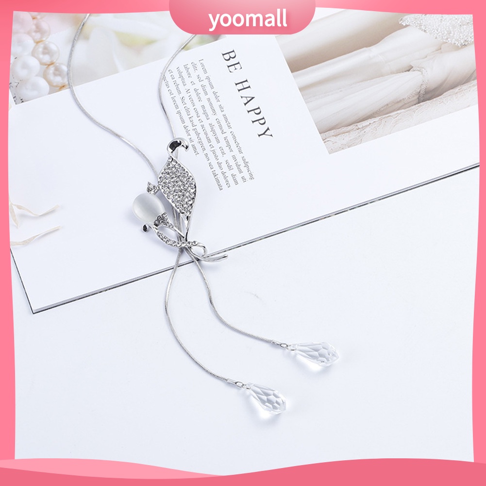 Vòng cổ Mặt Đá Opal Thời Trang Cho Nữ