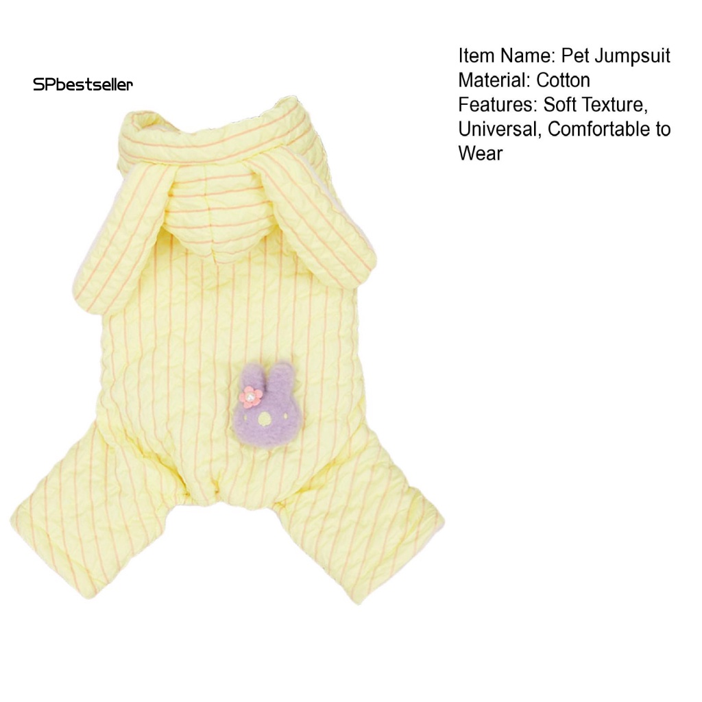 Áo Khoác Bốn Mảnh Co Giãn Thời Trang Mùa Đông Cho Thú Cưng