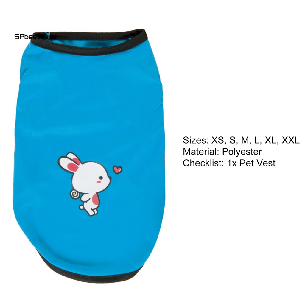 Áo Thun In Hình Dễ Thương Chống Mòn Thời Trang Mùa Xuân Cho Cún Cưng